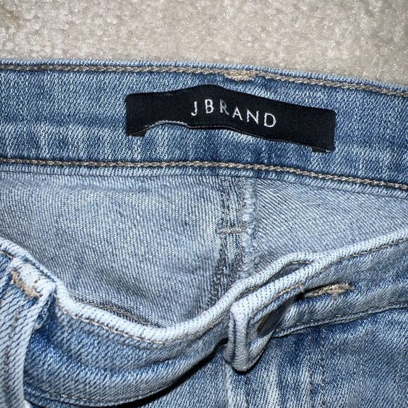 J Brand Maria High Rise Skinny Jeans Women’s Size 25 Light Wash Stretch - Picture 5 of 7